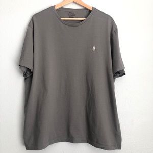Gray Polo Ralph Lauren Tee Shirt Sz XL